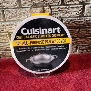 Cuisinart Stainless Steel All-Purpose Pan with Cover